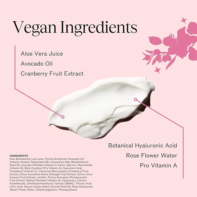 LilyAna Naturals Face and Neck Moisturizer for Women and Men - Moisturizer Face and Neck Cream for Dry Skin and Dark Spot Brightening - Rose and Pomegranate Extracts - 1.7oz (Pack of 2)-GlimoraGlow