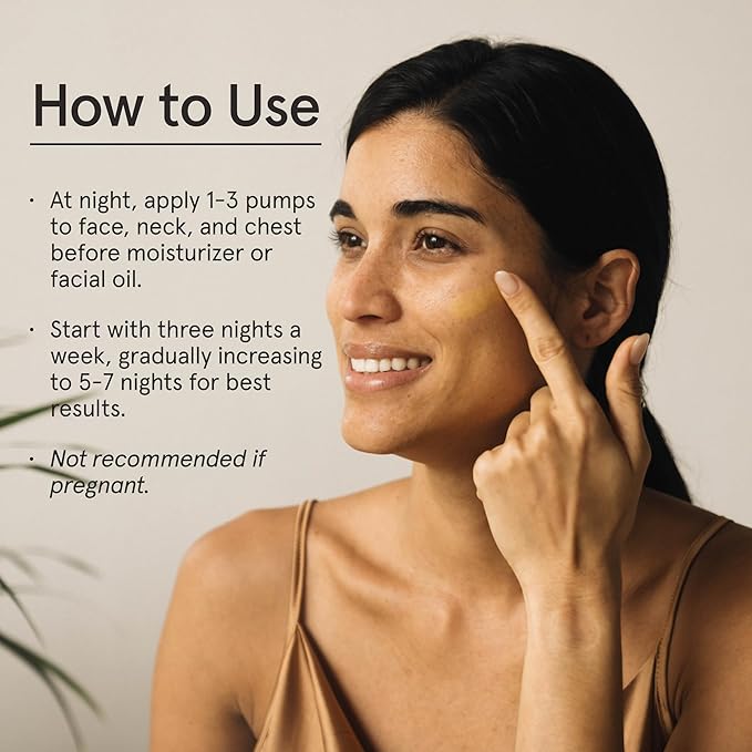 Barefaced Retinal Skin Therapy 30ml - Retinaldehyde & Bakuchiol Serum for Firming, Reducing Fine Lines & Wrinkles, Improving Skin Tone & Texture w/ Shea Butter, Jojoba Oil & Argan Oil-GlimoraGlow