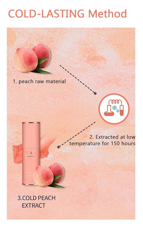 JAS 3-in-1 Eye, Cheek, Lip Glow Up Fruits Kiss Stick Multi Balm 10g, Hypoallergenic, Peach Coral, Oil Free, Portable Size, Multi usable,Sebum Care-GlimoraGlow