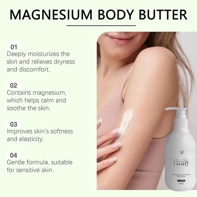 Body Lotion from Korea Whitening Remove Dark Spots, Original Niacinamide Whitening Body Lotion for Dry, Rough & Sensitive Skin, Moisturizing & Nourishing (2)-GlimoraGlow