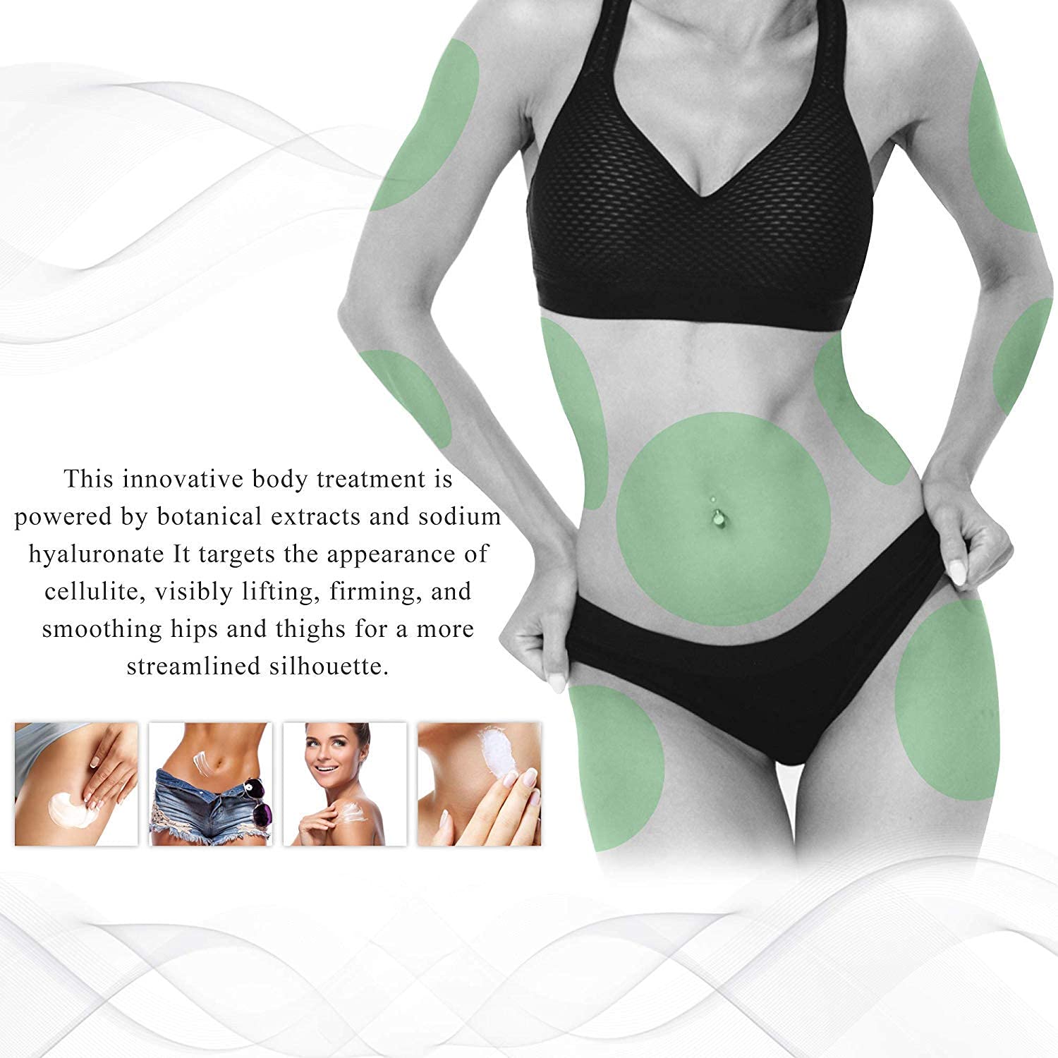 Ultimate Defining Body Gel Applicator Lipo Gel Cream it Works For Firming Toning Contouring - 150 Ml-GlimoraGlow