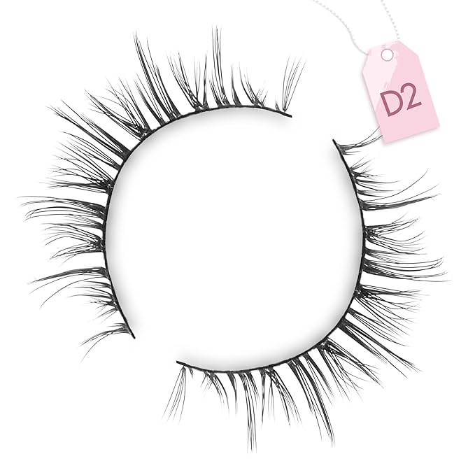 Onlyall Natural Lashes Short Eyelashes Wispy Lashes Natural Look Soft False Eyelashes False Eye Lashes Faux Mink Eyelashes 7 Pairs D2-GlimoraGlow