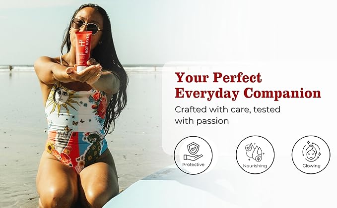 Tallow Sunscreen SPF 50 – Everyday Solar Shield Mineral Sunscreen | Grass-Fed Tallow & Zinc Oxide – Non-Greasy, Baby Safe, Reef Friendly, Chemical-Free Moisturizer – 3.38 oz-GlimoraGlow