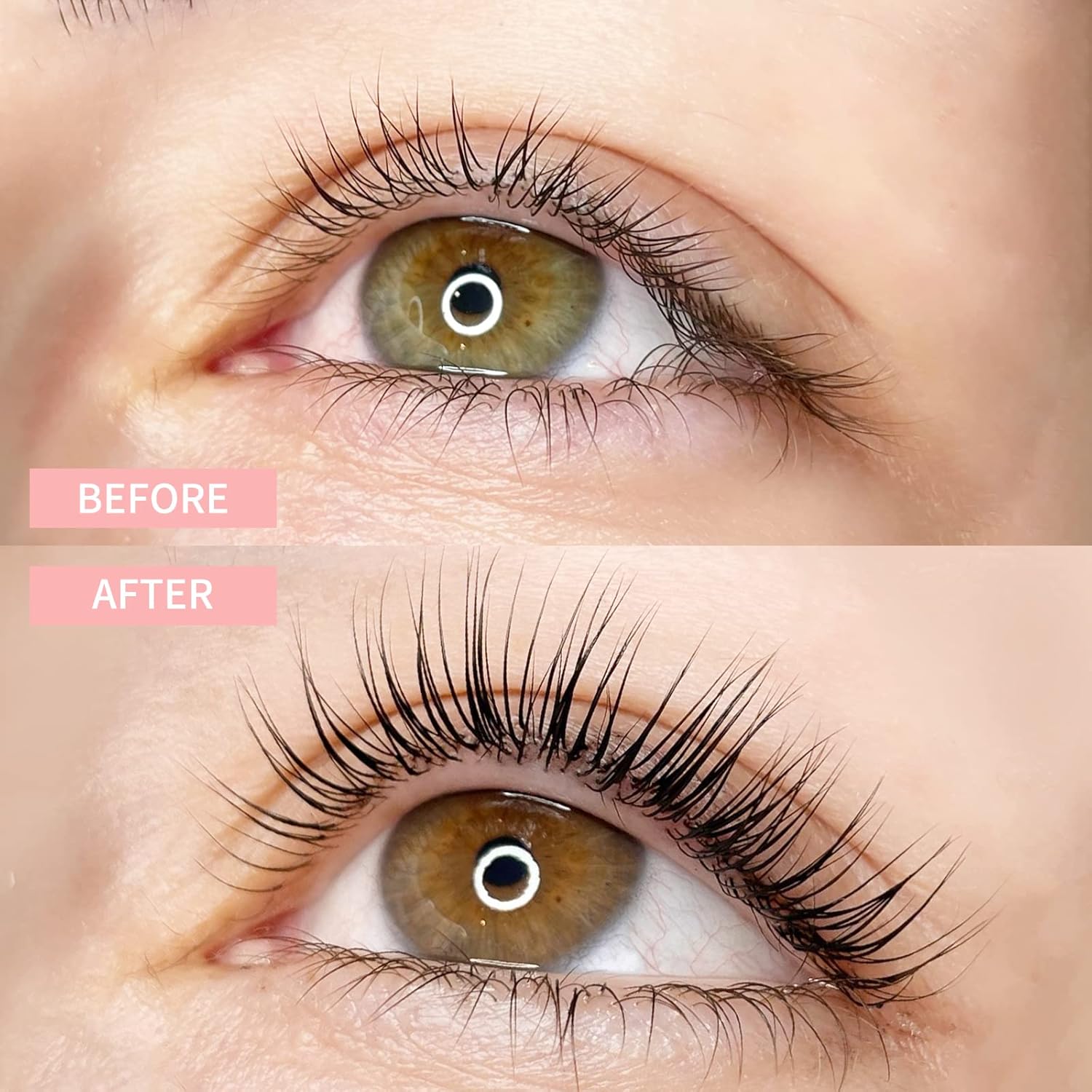 ICONSIGN Lash Lift Kit, Professional Salon Semi-Permanent Curling Eyelash Perm Kit with Lash Shields, Eye Gel Pads and Brushes-GlimoraGlow