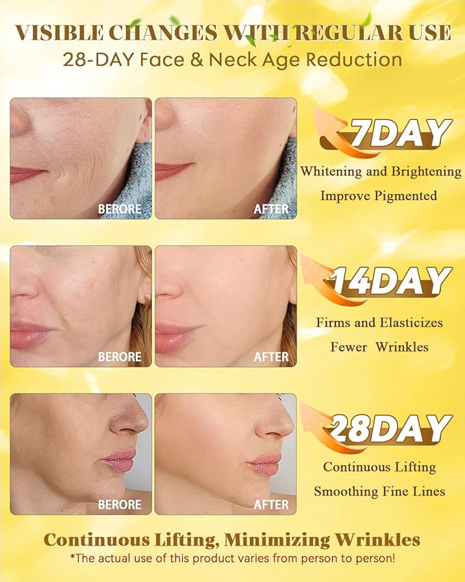 3% Retinol Cream Face Moisturizer, Anti Aging Neck Firming Cream with Collagen, Day & Night Face Cream with Hyaluronic Acid, Lifting & Tightening Wrinkle for Women & Men, 1.7 FL OZ, 3PC-GlimoraGlow