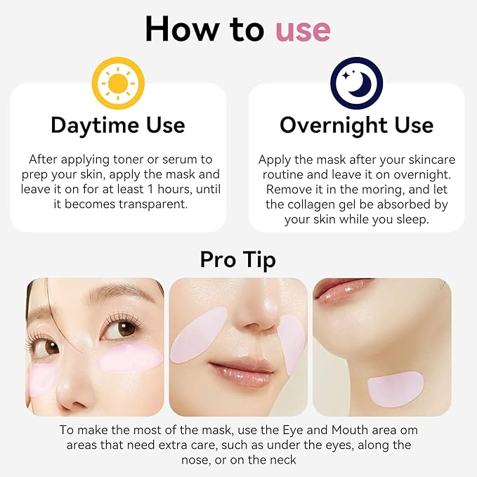 ISTON Bio-Collagen Face Mask,Overnight Revitalizing Hydrating Face Mask for Glowing Skin | Visible Firming, Deep Hydration & Refined Pores | Peptides, NMN & Hyaluronic Acid Masks For All Skin Type-GlimoraGlow