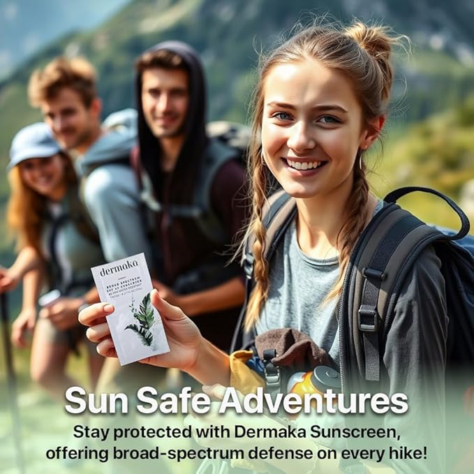 Mineral Tinted Sunscreen SPF 42 for Face – 5ml 25 Packets with Zinc Oxide & Titanium Dioxide – Water Resistant 80 Min – Moisturizes & Soothes – Beach Must Haves, Travel Essentials, Party Favor-GlimoraGlow