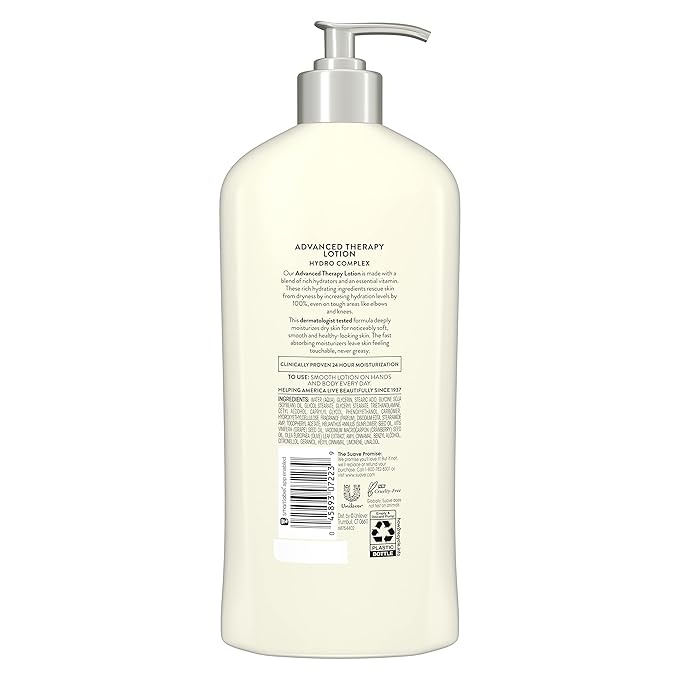 Suave Skin Solutions Body Lotion, Advanced Therapy, 18 Fl Oz (Pack of 6)-GlimoraGlow