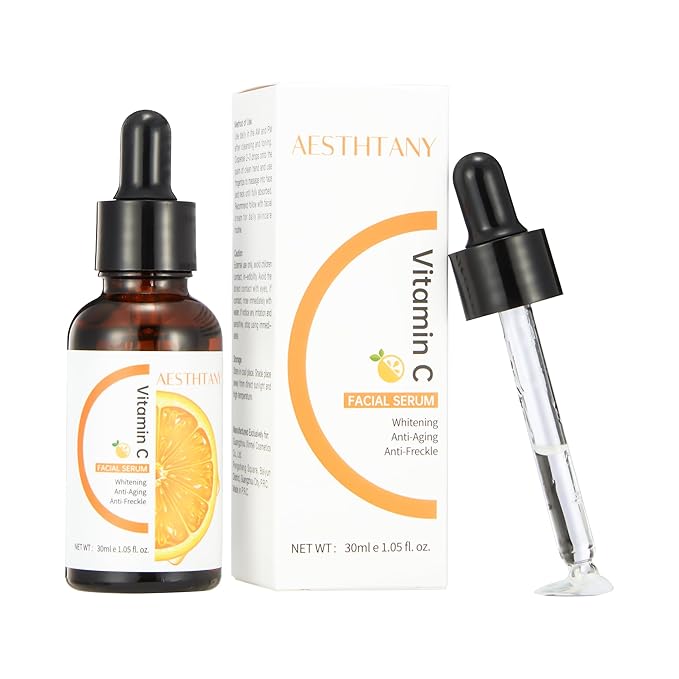 Hydrating Hyaluronic Acid Serum for Face with Vitamin C, Vitamin E | 30ml / 1.06 fl.oz | Daily Moisturizing Face Serum-GlimoraGlow