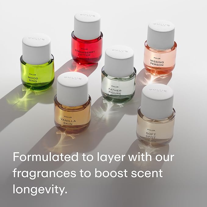 PHLUR Missing Person Body Oil For Women & Men - Lightweight & Nourishing - With Ceramide-Rich Oils & Skin-Mimicking Lipids - Bergamont, Musk, Orange & Sandalwood Floral Scented Body Oil (4 Fl Oz)-GlimoraGlow