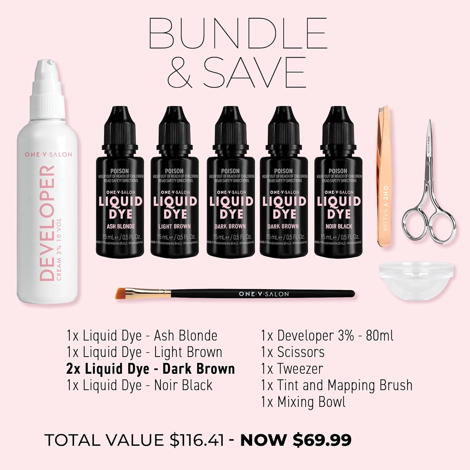 Hybrid Liquid for Professional Eyebrow Kit (Multicolor-3)-GlimoraGlow