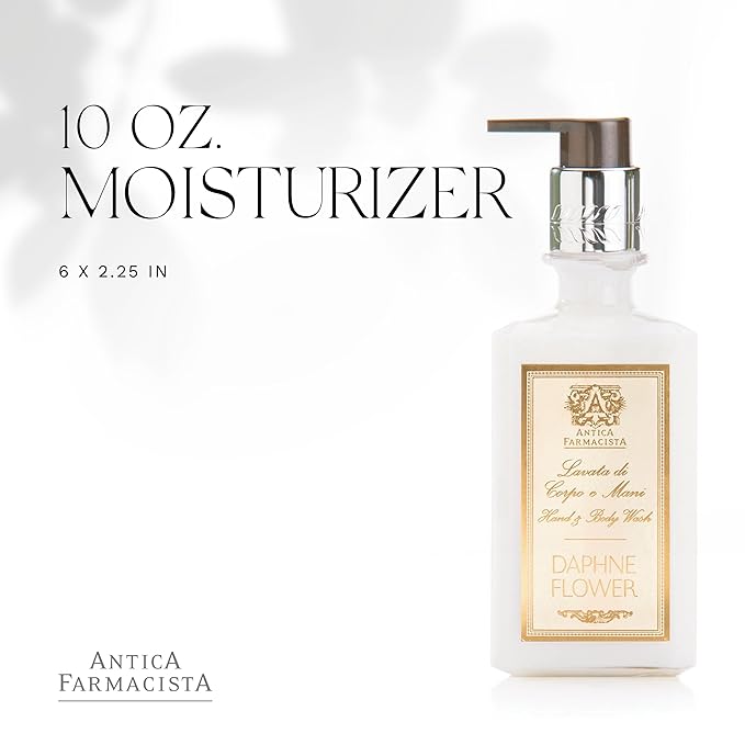 Antica Farmacista Body Moisturizer - Moisturizing Scented Lotion - Premium Body Moisturizer - Luxury Gift for Women & Men - Hand & Skin Hydration - Daphne, 10 Fl Oz-GlimoraGlow