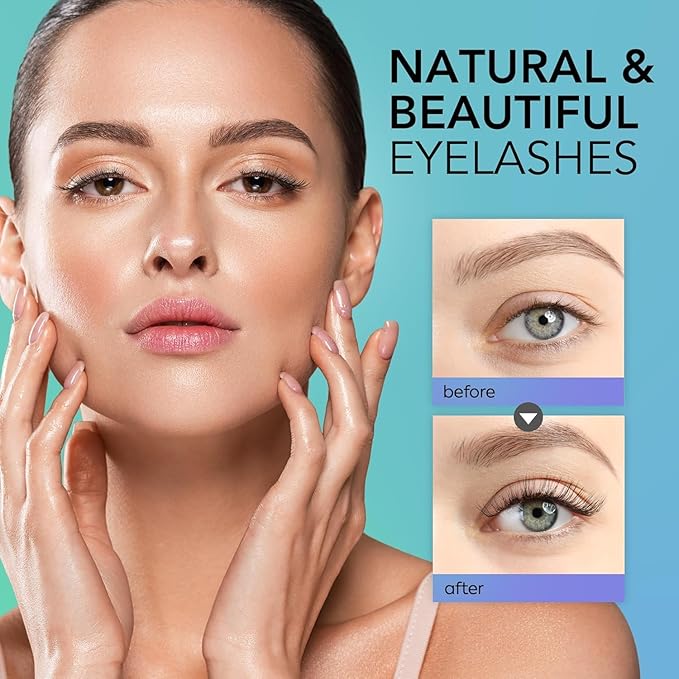 Premium Lash Serum for Eyelash Growth Serum, Advanced Formula for Fuller and Thicker Lashes and Brows 5ml-GlimoraGlow