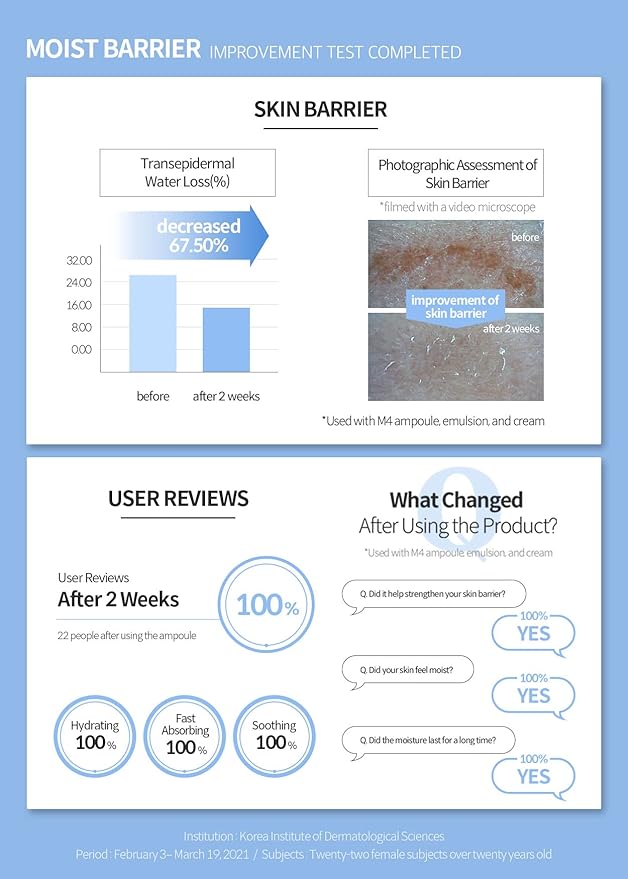 Dermafirm Moist Barrier Intensive Moisturizer Face Cream M4 | Korean Face Moisturizer Face Lotion for Hydration & Nourishment w/Ceramide, Peptide & Collagen | No Animal Trials No Paraben 1.69 fl oz-GlimoraGlow