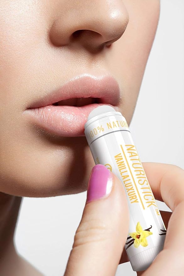 16-Pack Lip Balm Gift Set by Naturistick. Assorted Scents. 100% Natural Ingredients. Best Beeswax Chapsticks for Dry, Chapped Lips. Made in USA for Men, Women and Children-GlimoraGlow