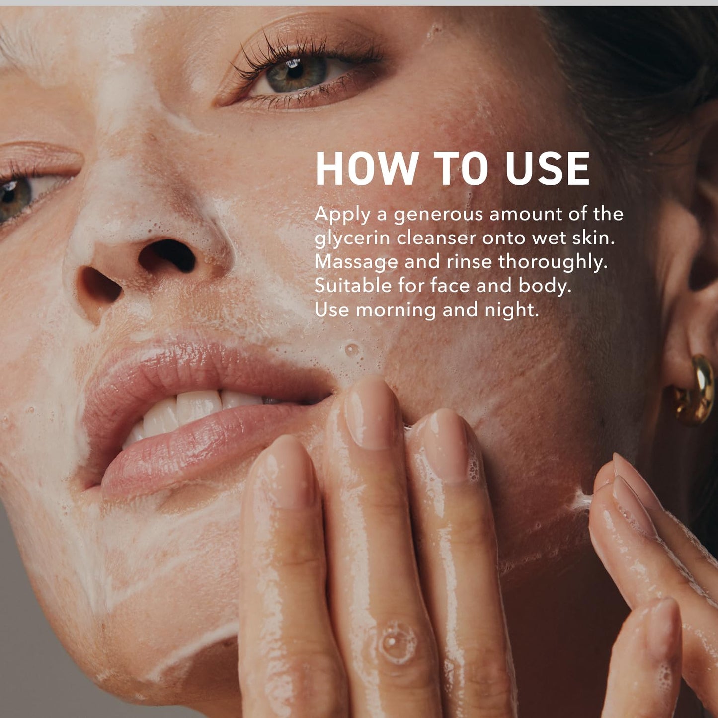 Skin Gleanser SA, Moisturizing Glycerin Face Wash,1% Salicylic Acid Face Cleanser, Unscented and Combination Skin Face Soap, 13.5 ounce (each) Pump Bottles - 6.75 fluid ounce (Pack of 2)-GlimoraGlow