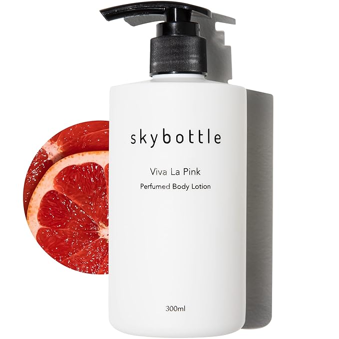 skybottle Perfumed Body Lotion with Pump, Fast Absorbing, Korean Skin Care, Grapefruit Citrus Scented Lotion for Women & Men, 10.1 Fl. Oz-GlimoraGlow