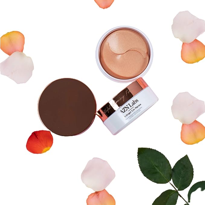 Hydrogel Eye Patches with Astaxanthin | Highly Effective For Reducing Wrinkles, Crows Feet, and Eye-Bags | Hydrating and Puffy Eye Mask Treatment | Contains Astaxanthin | 30 pairs / 60pcs-GlimoraGlow