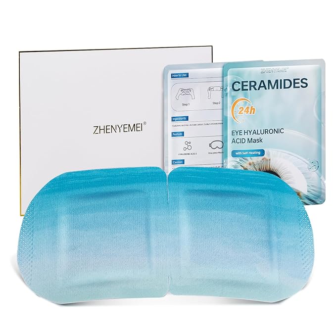 2 PCS Steam Eye Masks for Dry Eyes Warm Sleep Eye Mask-GlimoraGlow