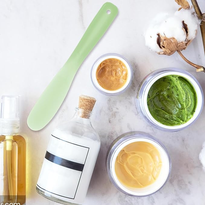 10pcs Tool Stick Makeup Spatulas Makeup Scoop Cosmetic Scoop Sampling Spatula Cosmetics Mixing Spatulas Cosmetic Applicator Spoon Large Mixing Spoon-GlimoraGlow