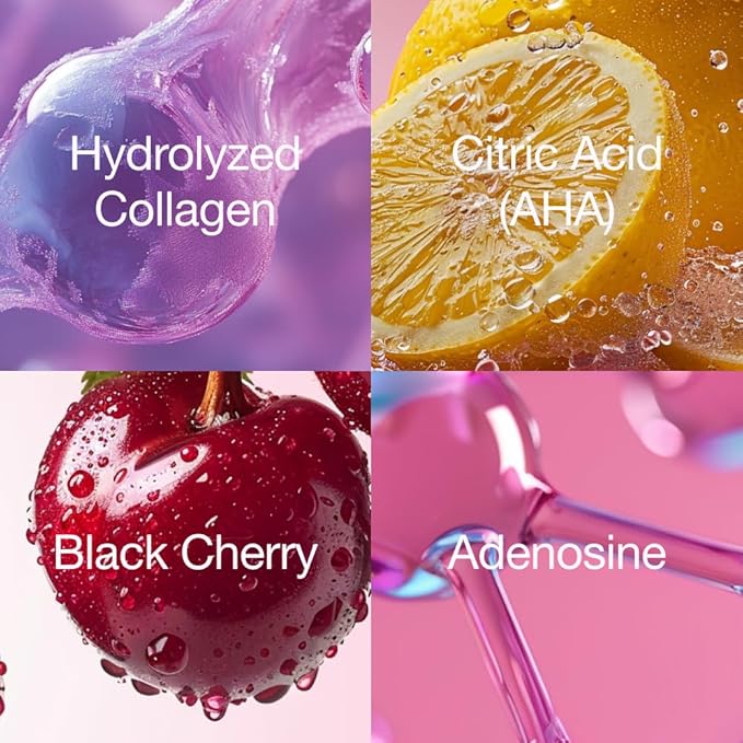 Black Cherry Pore Tightening Cream Luftig, Pore Minimizer, Black Cherry Extract, AHA, Hydrolyzed Collagen, Korean Skincare, All Skin Types, 3.3 fl.oz / 100ml-GlimoraGlow