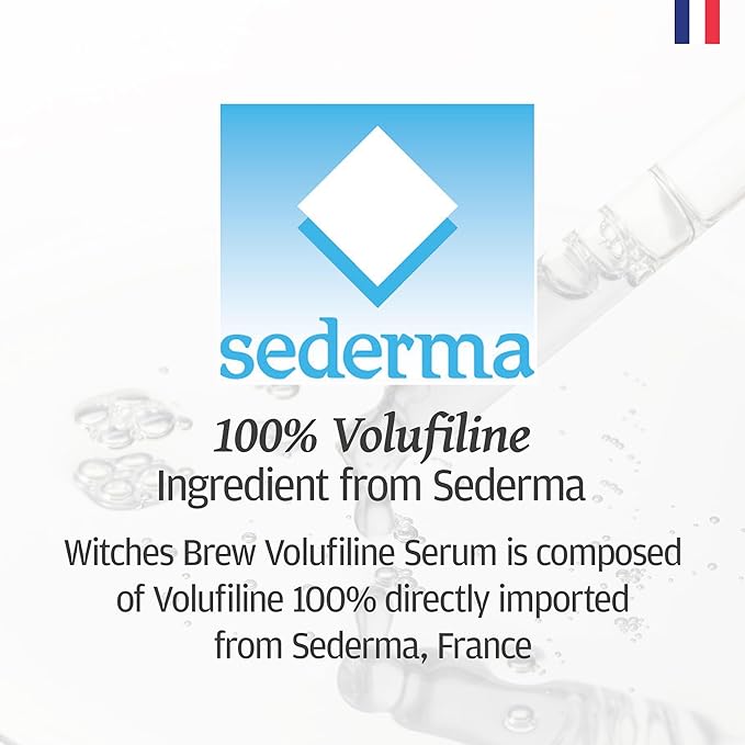 [Volufiline 12.5ml] 100% Pure Volufiline from SEDERMA (France) | DIY Skincare - Face Serum | Cosmetic Grade | For Face & Body Improved Fine Lines & Skin Elasticity-GlimoraGlow
