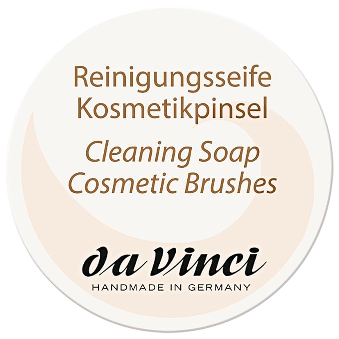 da Vinci Cosmetics Series 4832 Mini Cleaning Soap for Cosmetic Brushes, 0.5 Pound-GlimoraGlow