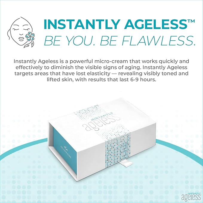 Instantly Ageless Facelift in A Box - Instant Eye Bag Remover Puffiness -1 Box of 25 Vials - Instant Under Eye Bags Remover - Wrinkle Tightener - Instant Wrinkle Remover for Face Instant Lift-GlimoraGlow