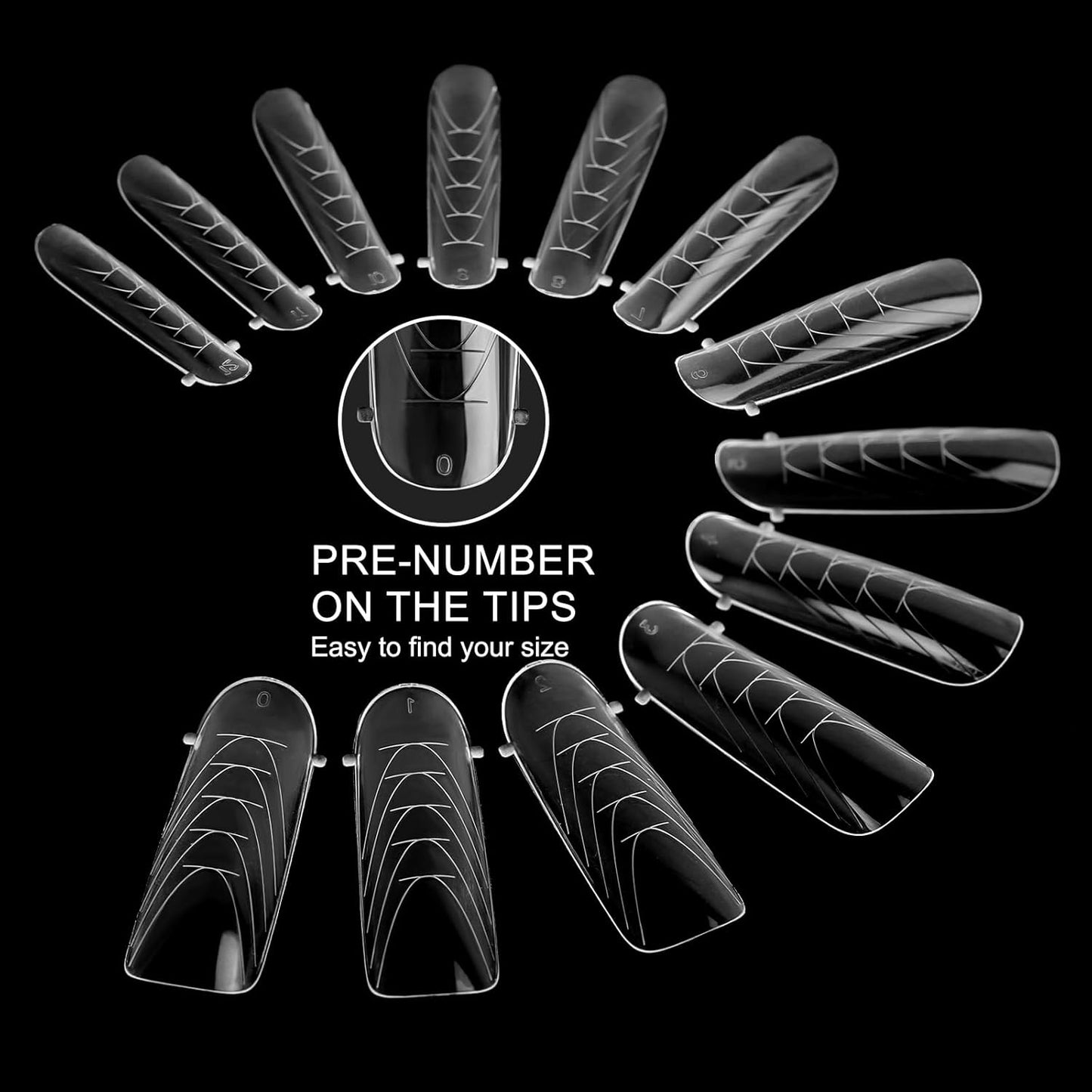 130Pcs Dual Nail Forms,Flat Oval Extension Poly nail gel Nail Forms Full Cover Reusable Nail Molds 13 Sizes for Solid Nail Gel Glue Nail Art Design Salon&DIY-GlimoraGlow