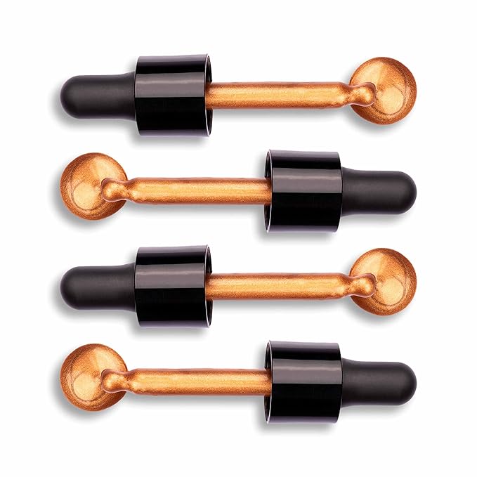 Bronzing Face Serum - Hydrating Serum with Hyaluronic Acid - Anti-Pollution Bronzer Drops for Radiant Skin Glow - All Skin Types - 99% Natural Ingredients Face Tanner - Vegan - 1 Fl Oz-GlimoraGlow