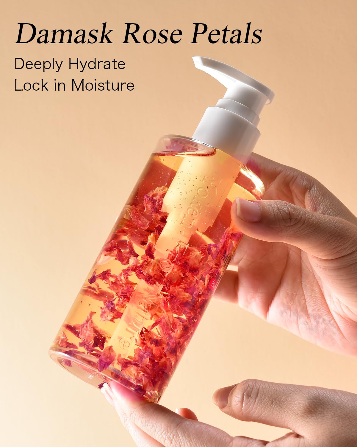 Yoken Multi-Used Body Oil For Skin,Face,Hair and Nails,Multi Purpose Organic oil With Rose Petals,Vitamin E & Almond Oil Nourishing & Hydrating,Body Oil for Moisture & Skin After Bath Oil,8 Fl Oz-GlimoraGlow