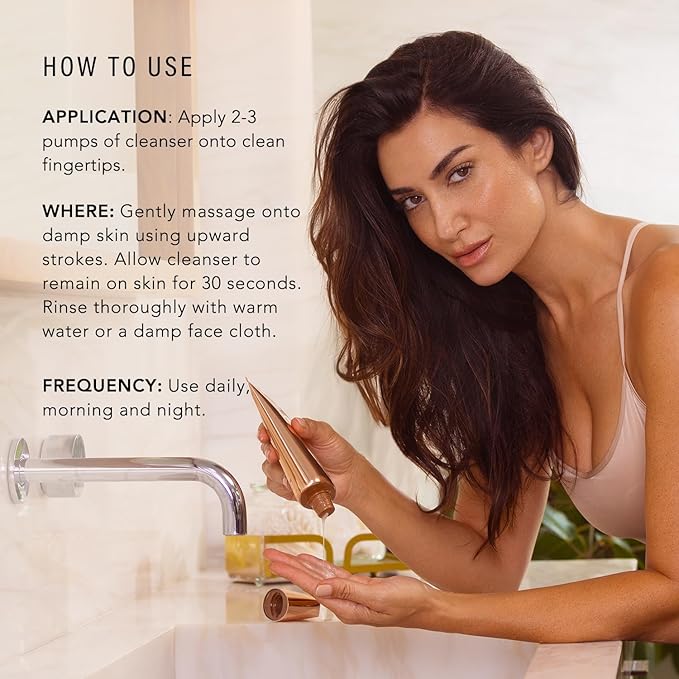 JLO Beauty That Hit Single Face Wash Cream, Antioxidant Rich Gel Cleanser & Makeup Remover Skin Care Formula Gentle Pore Cleansing Daily Facial Cleanser to Support Smooth, Radiant Skin, 5 Oz-GlimoraGlow