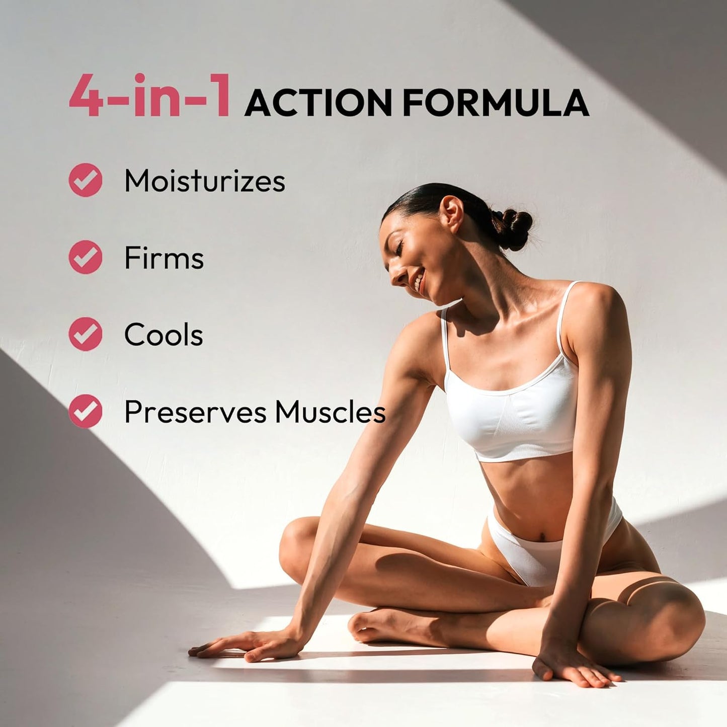 Sculpt Muscle Maintenance Body Cream - Shaped & Balanced Body Muscle Retention Cream - Safe Lose Fat Without Yo-Yo Effect, Post Workout, 200ml, Topical Analgesic for Muscle-GlimoraGlow