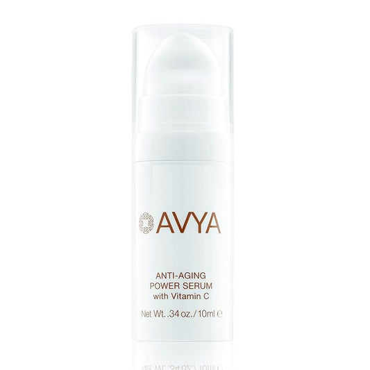 AVYA Anti-Aging Power Serum - Hyaluronic Acid Face Serum Plumps and Brightens Skin/Travel Size Retinol Treatment Reduces Fine Lines and Boosts Collagen for Smoother Skin / 0.34oz (10ml)-GlimoraGlow