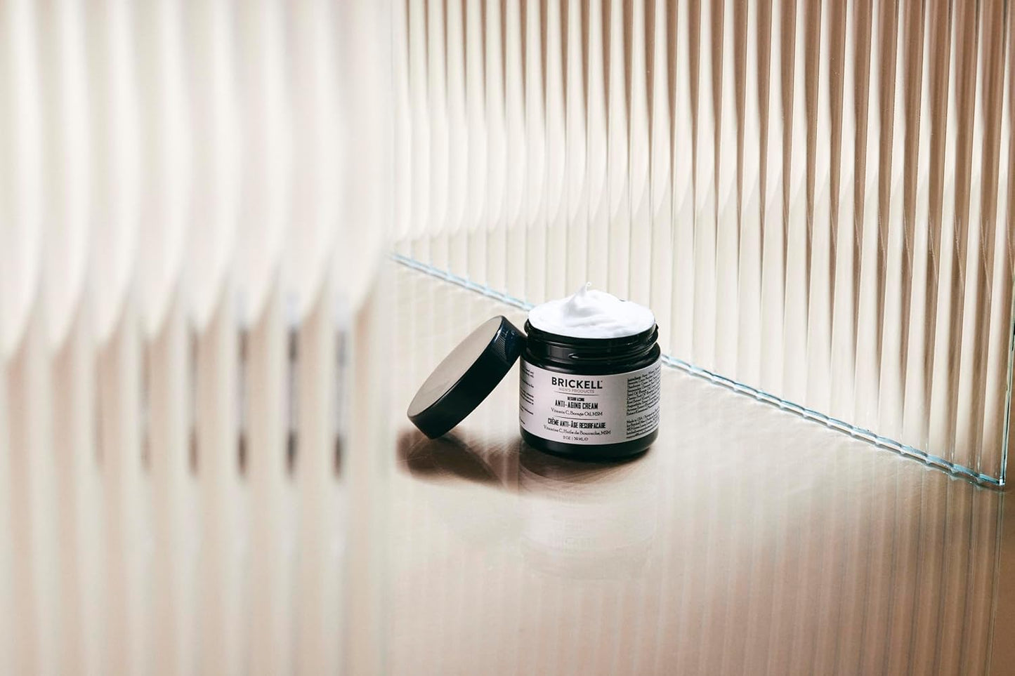 Brickell Men's Products Resurfacing Anti-Aging Face Cream For Men, Natural and Organic Face Moisturizer, Vitamin C Cream For Wrinkles, 2 Ounce, Scented-GlimoraGlow