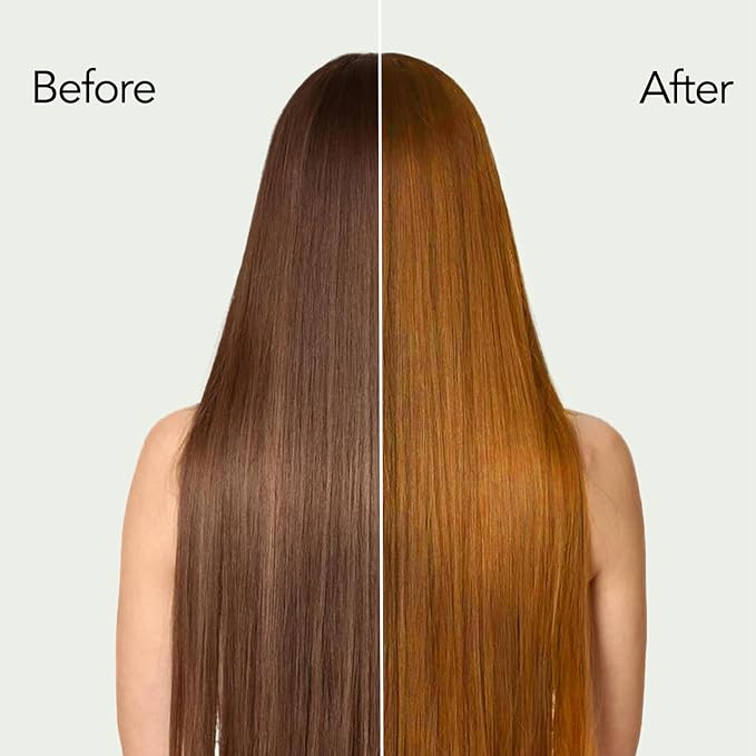 Instant Blonde and Brown Semi-Permanent Hair Dye Shampoo - 3 in 1 Formula with Argan Oil for Men & Women, Easy to Use, 16.9 Fl oz-GlimoraGlow