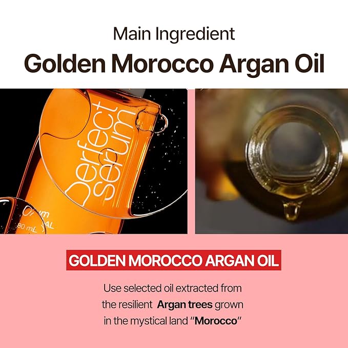 Mise En Scene Perfect Super Rich Serum with Argan Oils - Hair Essence for High Nutrition Intensive Care, Korean Hair Oil, 2.70 fl. Oz-GlimoraGlow