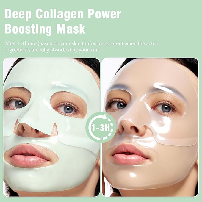 ISTON Overnight Hydrogel Face Mask for All Skin-GlimoraGlow