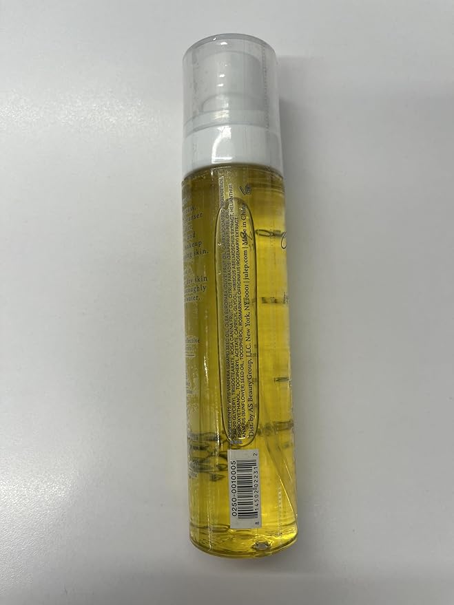 Julep Vitamin E Hydrating Cleansing Oil and Makeup Remover - Face Wash for Normal to Dry Sensitive Skin - 3.38 Fl Oz - Rosehip and Olive Oil Face Cleanser-GlimoraGlow