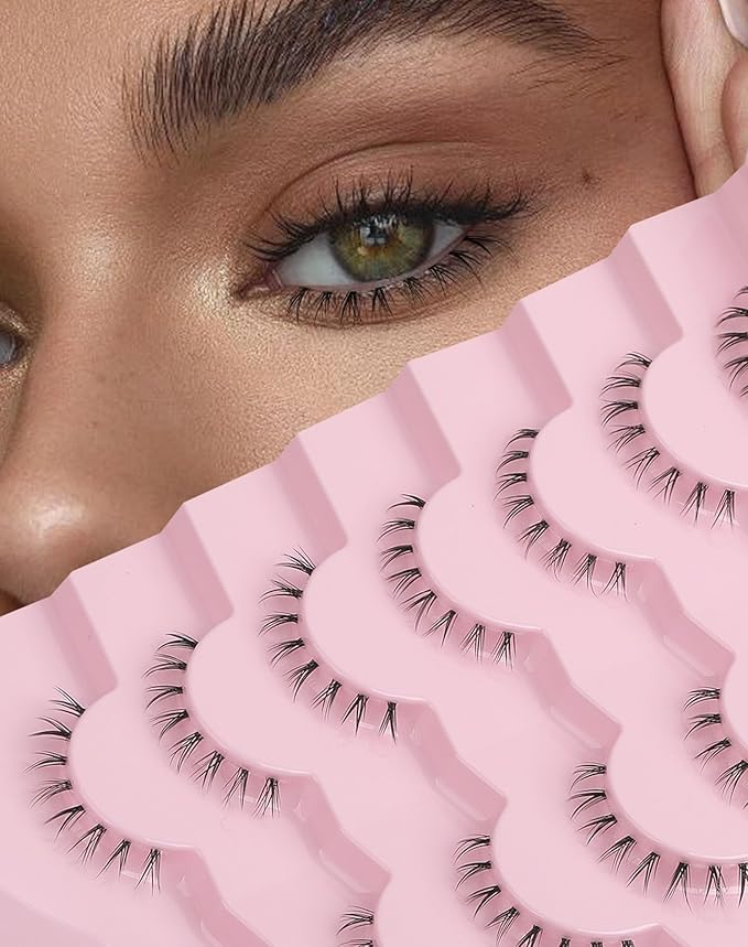 Bottom Lashes Strip Bottom Eyelashes Lower Lashes False Eyelashes Lower Eyelashes X31-GlimoraGlow