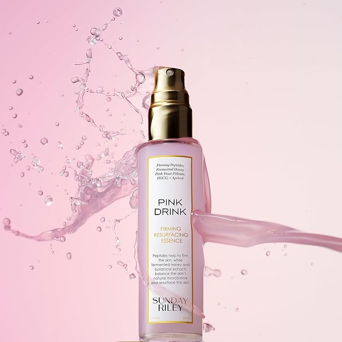 Sunday Riley Pink Drink Skin Firming Resurfacing Essence Face Mist-GlimoraGlow