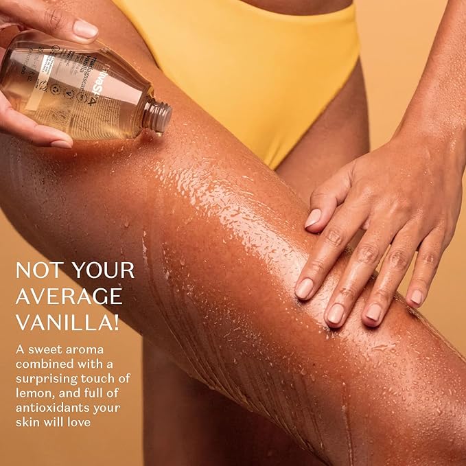 Nativa SPA by O Boticário, Madagascar Vanilla Body Oil, Soothing & Moisturizing, 6.8 Ounce-GlimoraGlow