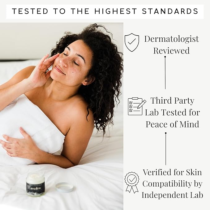 Amallow 100% Grass Fed Beef Tallow for Skin Care - Face + Body - Whipped Moisturizer - Natural Lotion, 4 FL. oz. (Vanilla Lavender)-GlimoraGlow