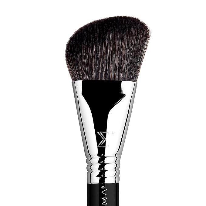 Sigma Beauty Professional F23 Soft Angled Contour™ synthetic Face Makeup Brush with SigmaTech® fibers for Contouring, Sculpting and Highlighting-GlimoraGlow