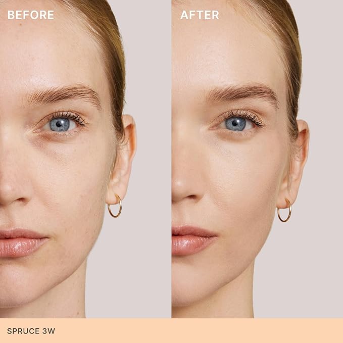 ILIA - Skin Rewind Complexion Stick - Foundation + Concealer + Skincare | Non-Toxic, Vegan, Cruelty-Free, Clean Makeup (3W - Spruce, 0.35 oz | 10 g)-GlimoraGlow