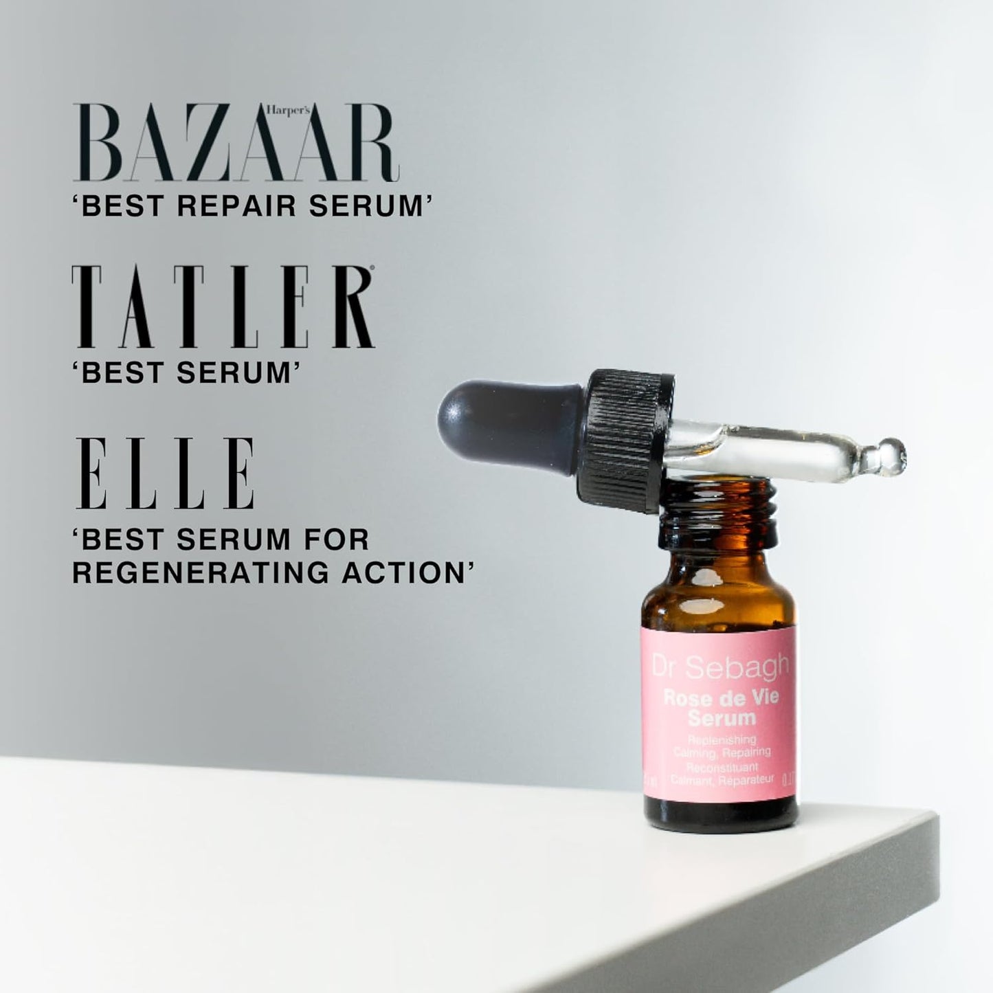 Rose de Vie Serum - 0.17 fl oz | Award-Winning Nourishing Anti-Aging Formula | Use with Dry, Mature, or Sensitive Skin | Designed to Soothe Redness & Irritation | Regenerating & Invigorating-GlimoraGlow