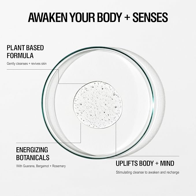 Grown Alchemist Energize Body Cleanser. Chamomile, Bergamot & Rose Body Cleanser. Gentle Body Wash. Hydrates & Cleanses Skin (500 ml)-GlimoraGlow