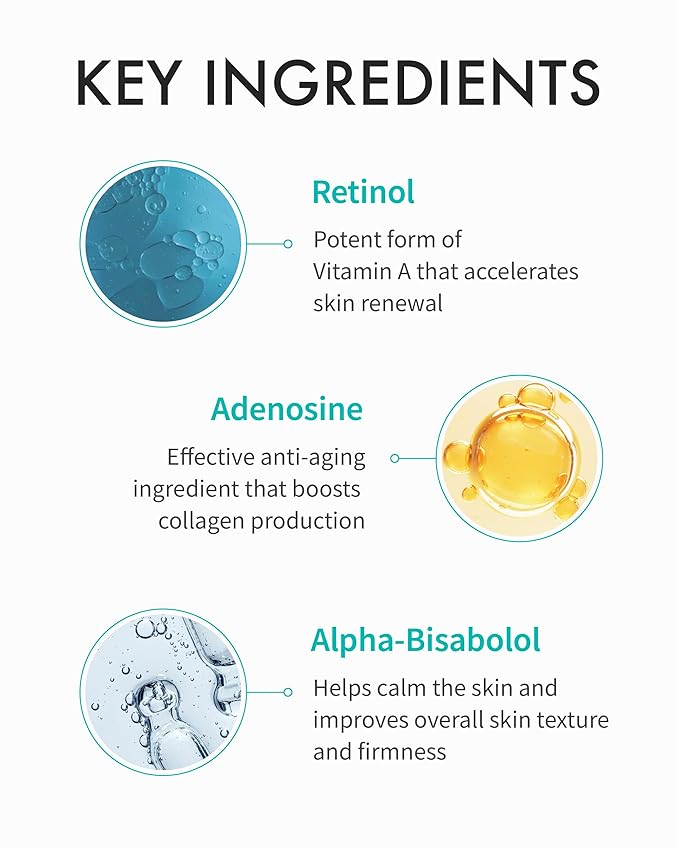 REJURAN® Advanced Anti-Aging Retinol + c-PDRN® Serum - Boosting Facial Serum for Firmness, Radiance and Anti-Wrinkle Care, Clinically Developed (1.01 fl oz)-GlimoraGlow