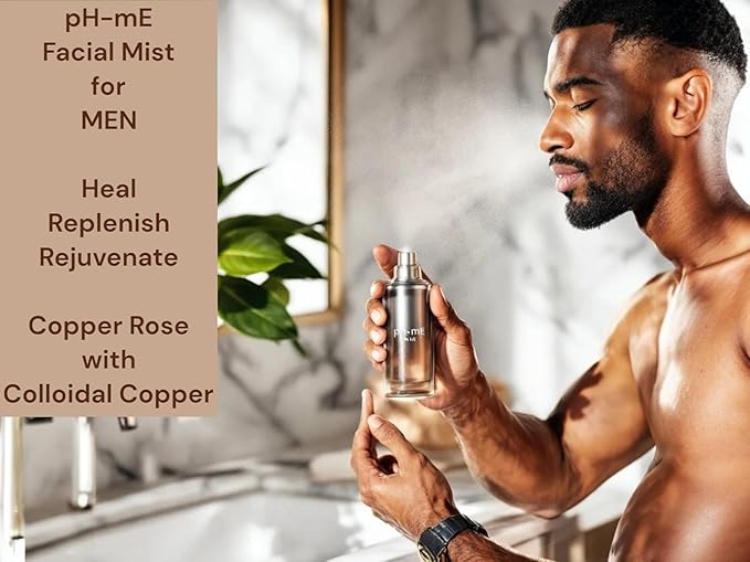Hydrating Face Mist, Copper Rose, Pure, Natural, Organic Ingredients Helps your Skin Reduce Wrinkles, Fine Lines, Inflammation, Acne, for Clear Beautiful Skin (3.4oz)-GlimoraGlow
