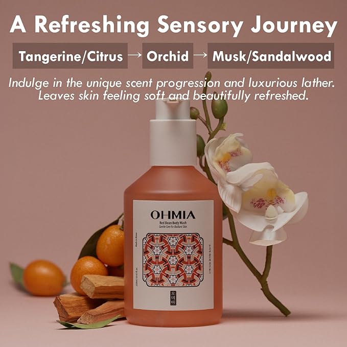 Korean Red Bean Body Lotion for Women - 24-Hour Hydrating Moisturizer for Dry Skin with Peptides & Hyaluronic Acid for Smooth Sensitive Skin - Vegan & Cruelty-Free - 8.45 fl oz-GlimoraGlow